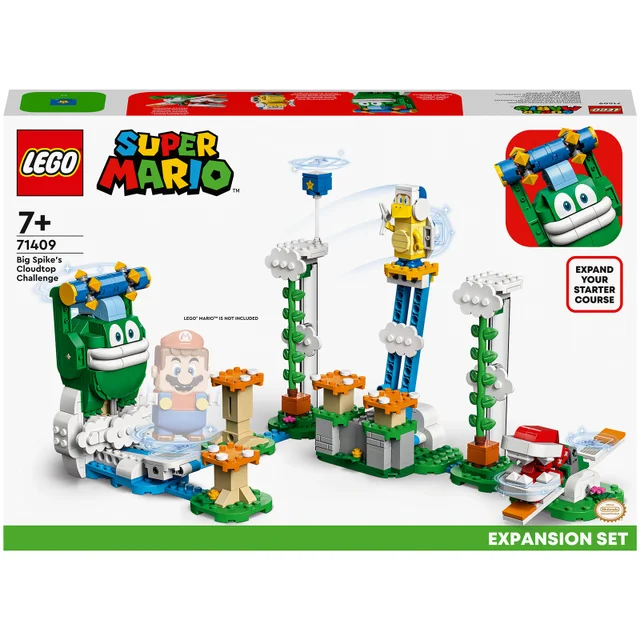 LEGO Super Mario Ensemble d’Extension Le Défi du Maxi-Spike sur un Nuage, Jouet(71409)