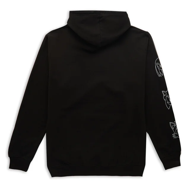 Sweat à capuche Sonic Trio - Noir