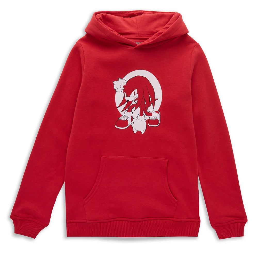Sonic The Hedgehog Knuckles Pose Kids' Hoodie - Red - 3-4 ans Image 1