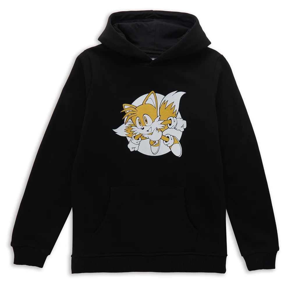 Sonic The Hedgehog Tails Fly Kids' Hoodie - Black - 3-4 ans Image 1