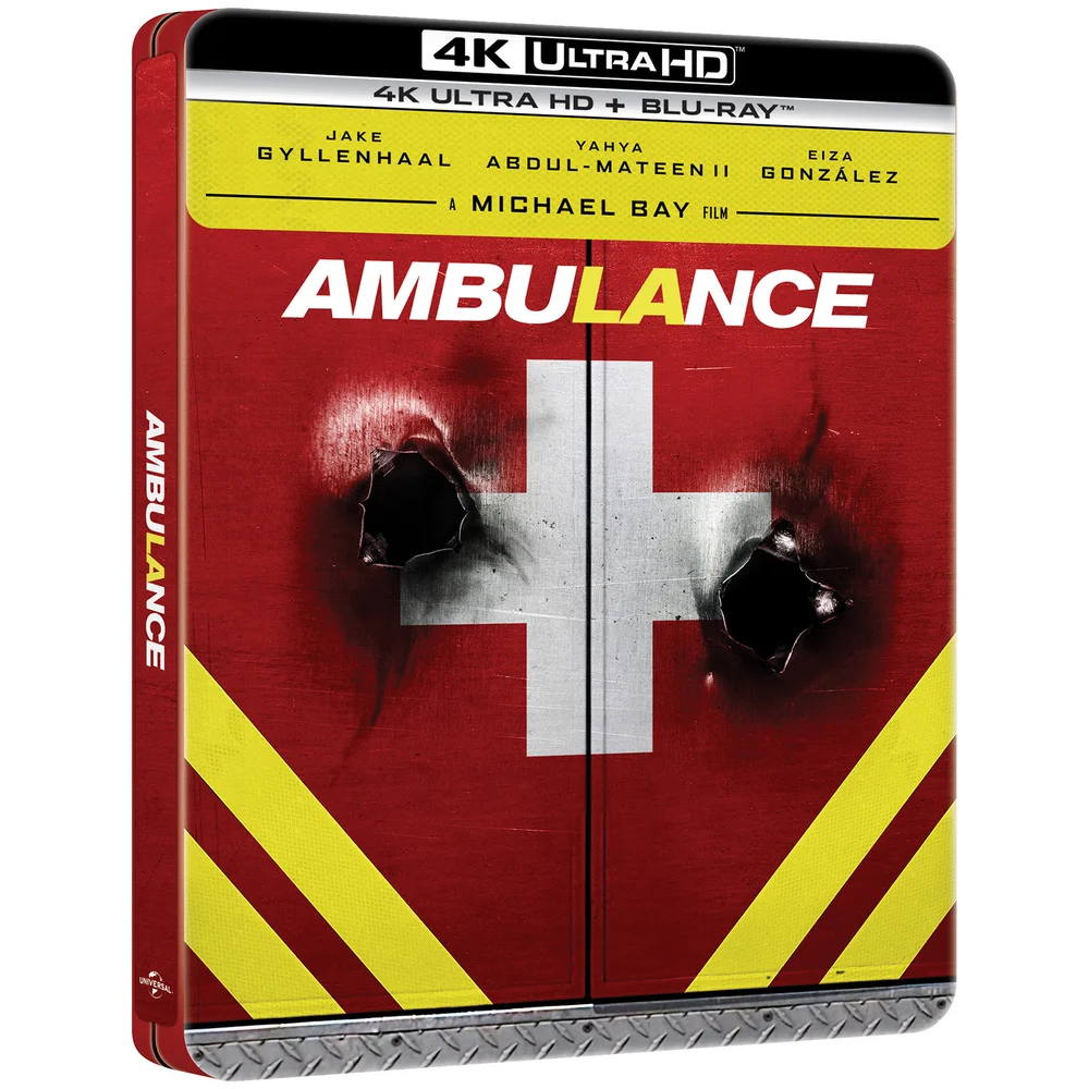 Steelbook Ambulance en 4K Ultra HD (Inclus le Blu-Ray) - Exclusivité Zavvi Image 1