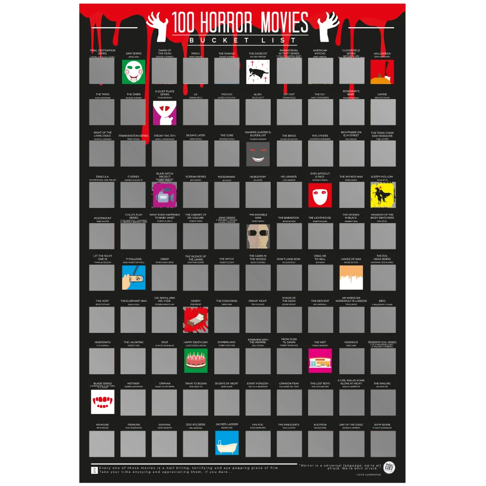 100 Horror Movies Bucket List Image 1