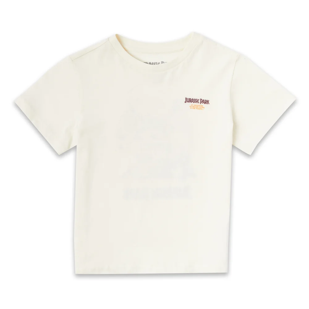 Luke Preece x Jurassic Park An Adventure 65 Million Years In The Making Kids' T-Shirt - Cream - 3-4 ans Image 1