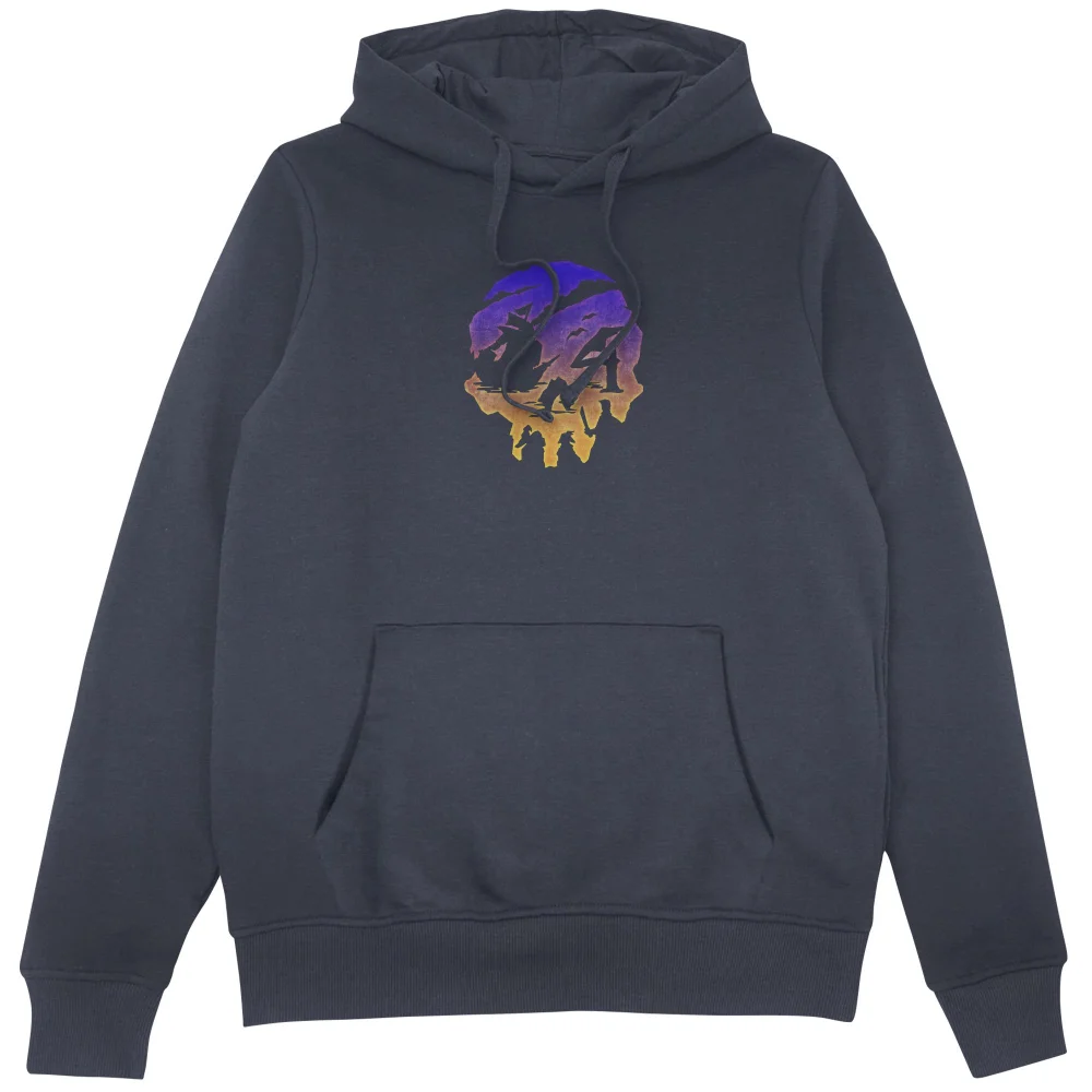 Sea Of Thieves 4th Anniversary Unisex Hoodie - Navy - S - Bleu Marine Image 1