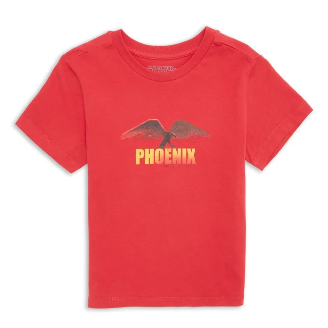 T-Shirt pour enfants Phoenix Les Animaux Fantastiques - Rouge