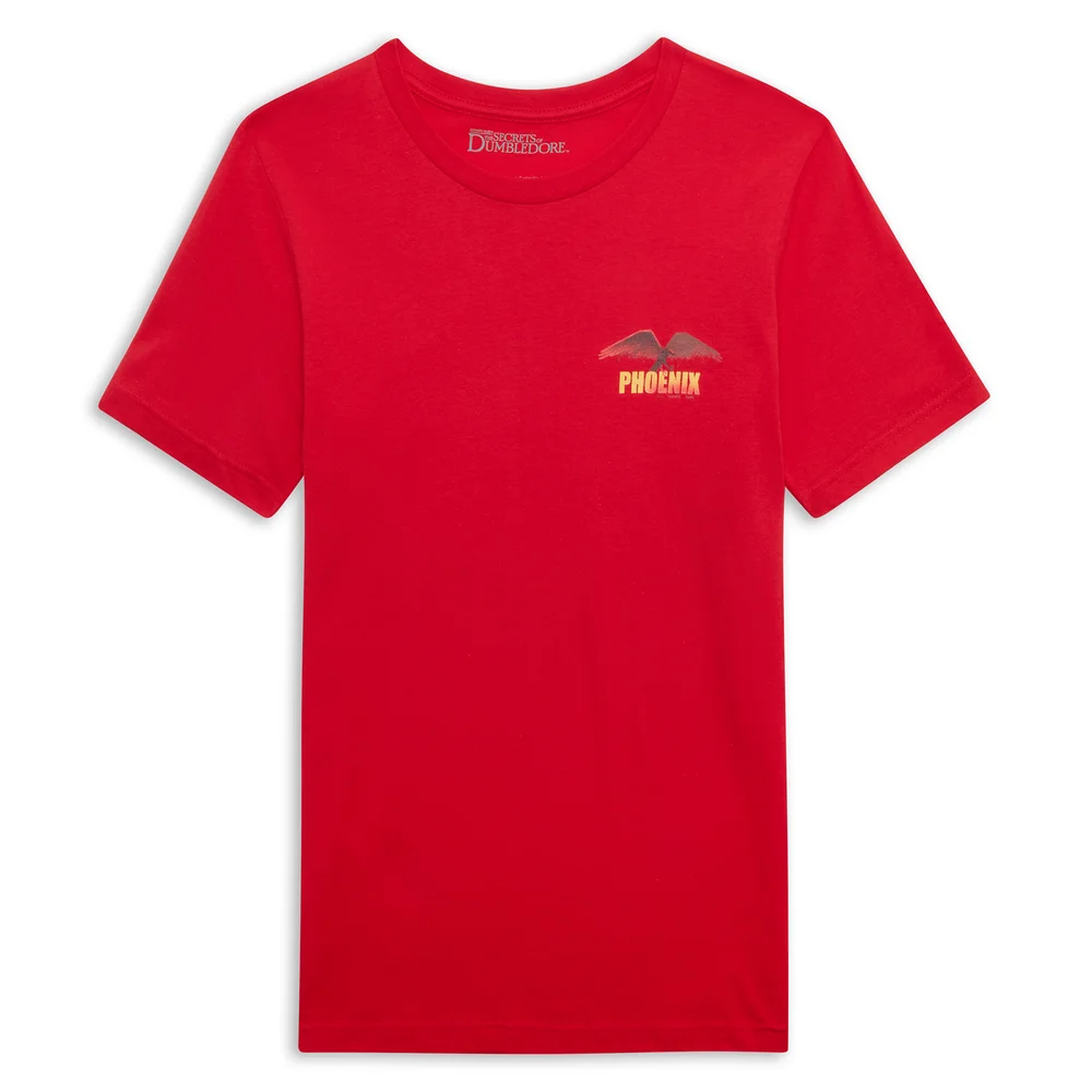 T-Shirt Unisexe Les Animaux Fantastiques - Rouge - M Image 1