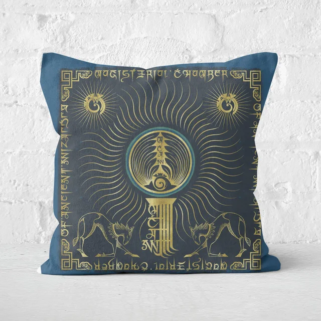 Decorsome x Les Animaux Fantastiques Coussin Carré Symbol Bow