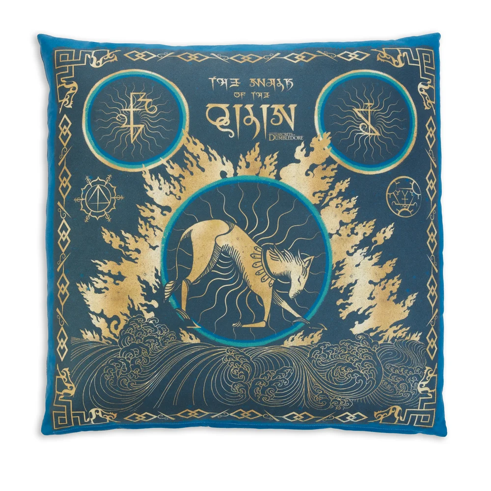Decorsome x Les Animaux Fantastiques La Marche de Qilin - 40x40cm - Soft Touch Image 1