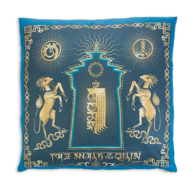 Decorsome x Les Animaux Fantastiques - Paire de Coussin Carré Qilin