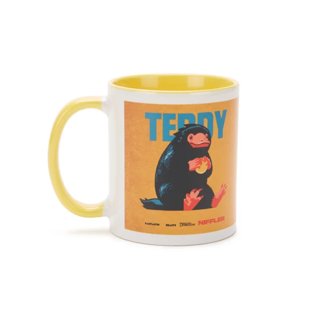 Mug Teddy Les Animaux Fantastiques - Jaune
