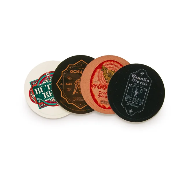 Decorsome x Les Animaux Fantastiques - Set de sous-verres ronds pour la Bière