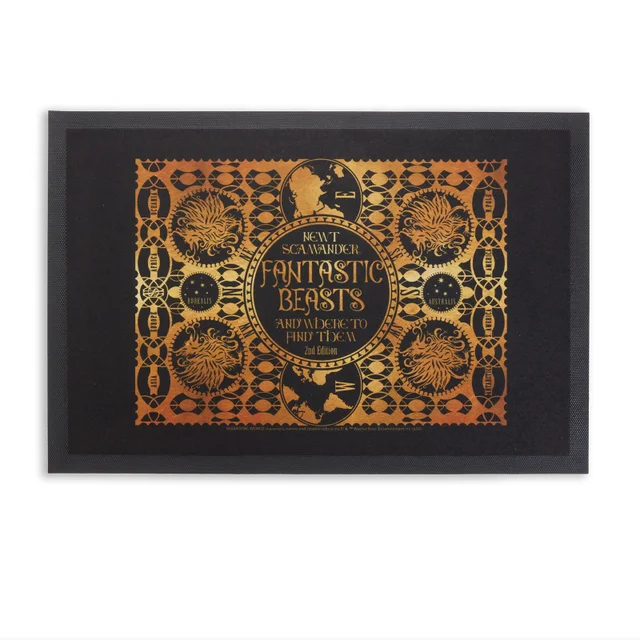 Decorsome x Les Animaux Fantastiques Tapis d'entrée Newt Scamander