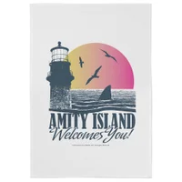 Jaws Amity Island Tea Towel