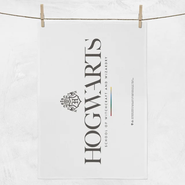 Harry Potter Hogwarts Tea Towel