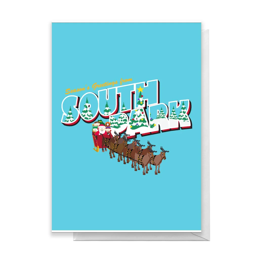 South Park Seasons Greetings Greetings Card - Standard Card Image 1