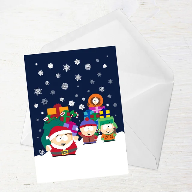 South Park Gang Greetings Card
