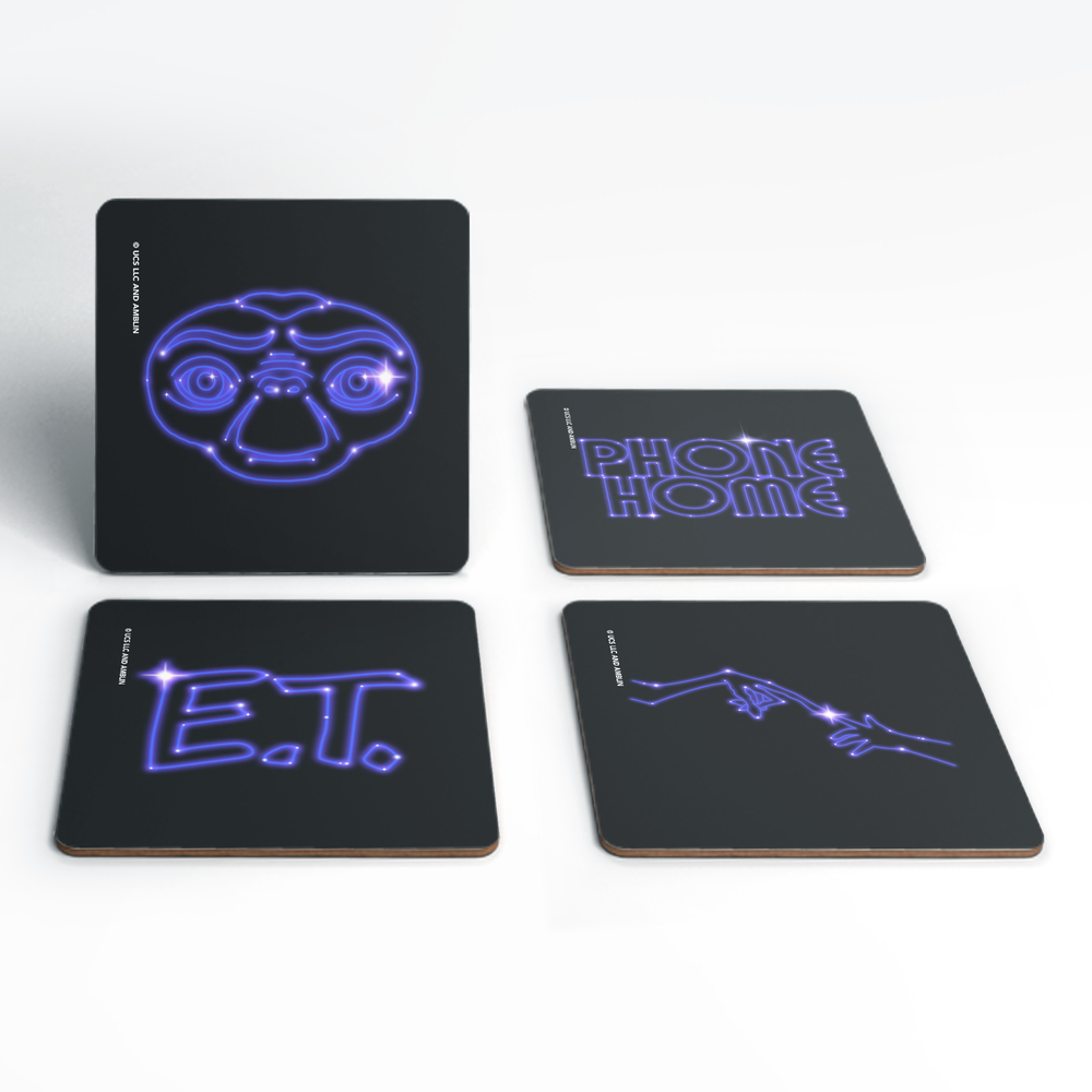 E.T. the Extra-Terrestrial E.T. Coaster Set Image 1