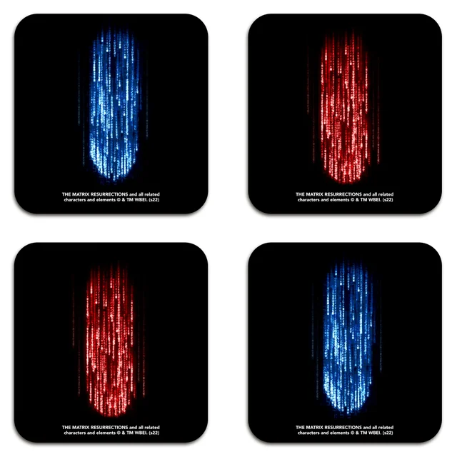 Matrix Pills Coaster Set