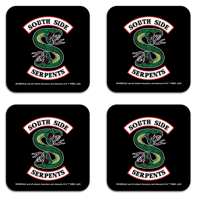 Riverdale Southside Serpents Coaster Set