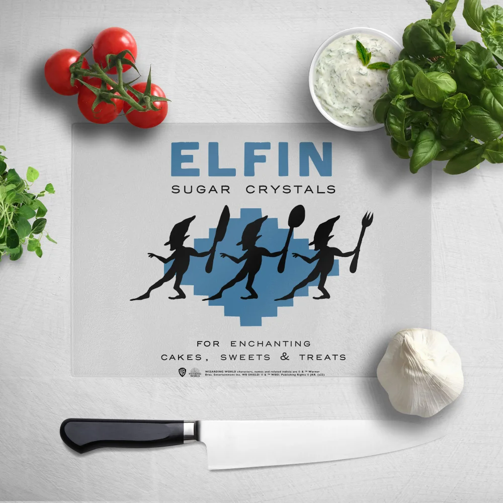 Harry Potter Elfin Sugar Crystals Chopping Board Image 1