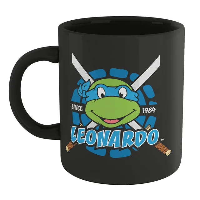 Teenage Mutant Ninja Turtles Leonardo Mug - Black