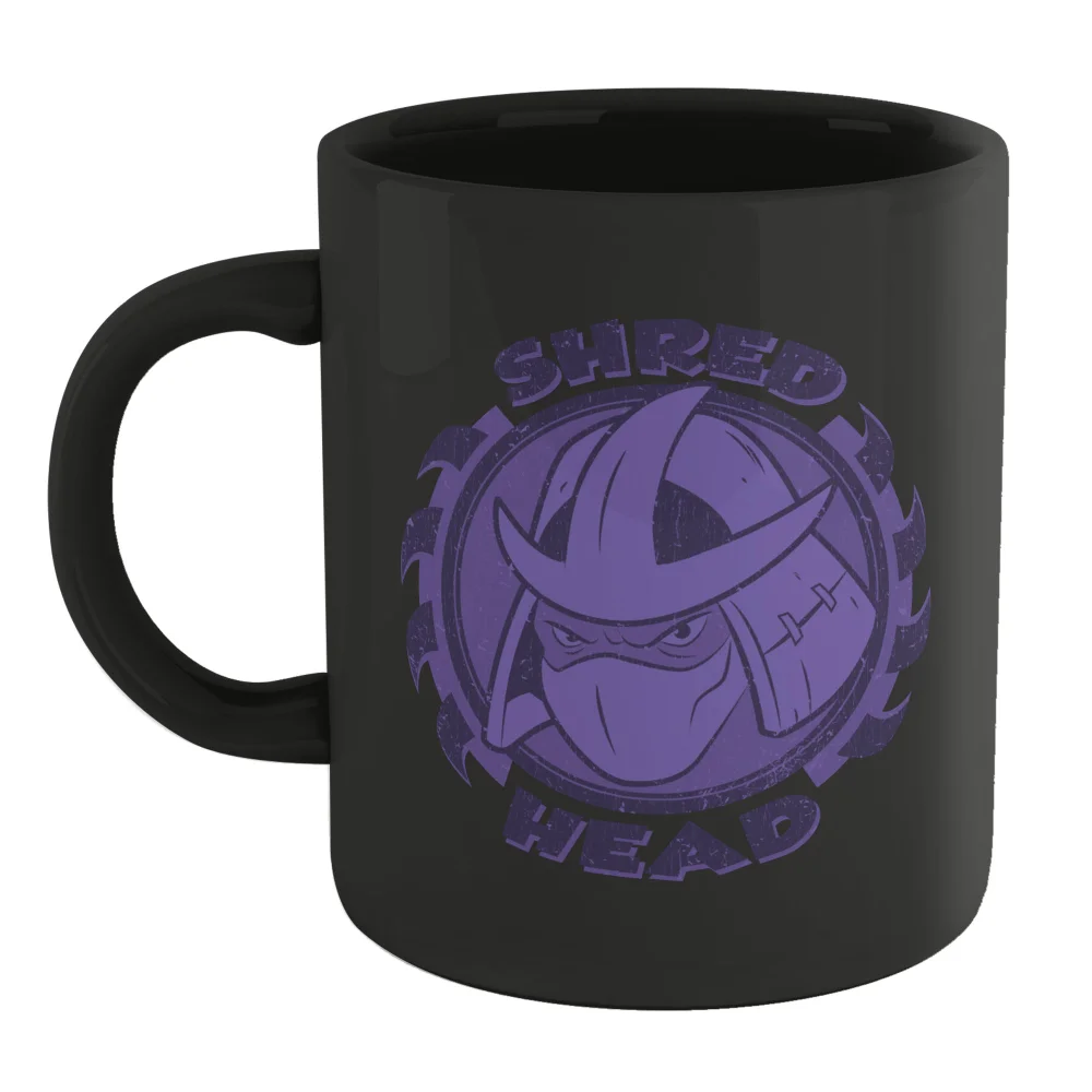 Teenage Mutant Ninja Turtles Shred Head Mug - Black Image 1