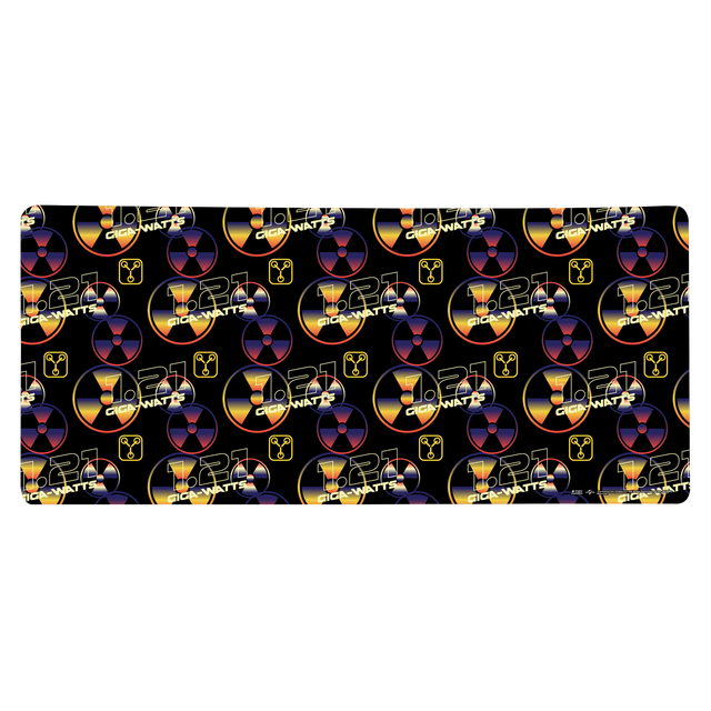 Retour vers le Futur 1.21 Gigawatts Tapis de Souris Gaming