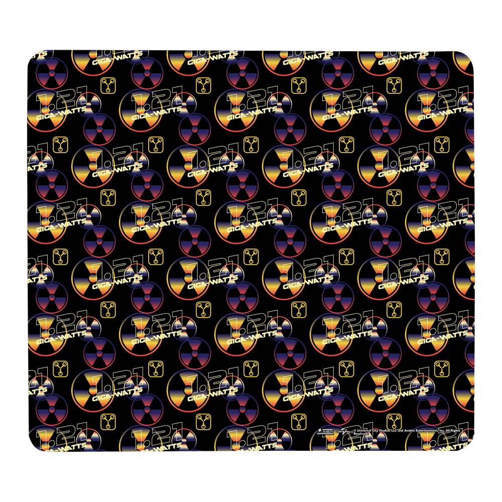 Retour vers le Futur 1.21 Gigawatts Tapis de Souris Gaming - Petit Image 1