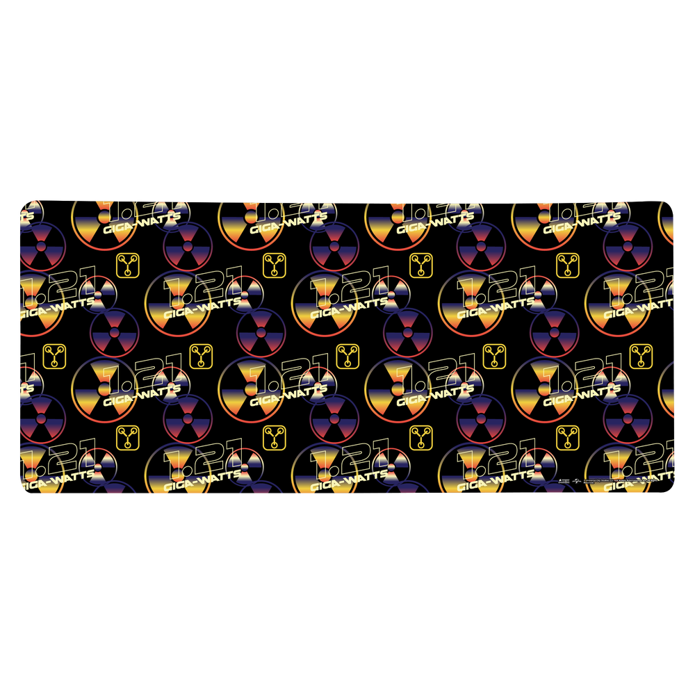 Retour vers le Futur 1.21 Gigawatts Tapis de Souris Gaming - Grand Image 1