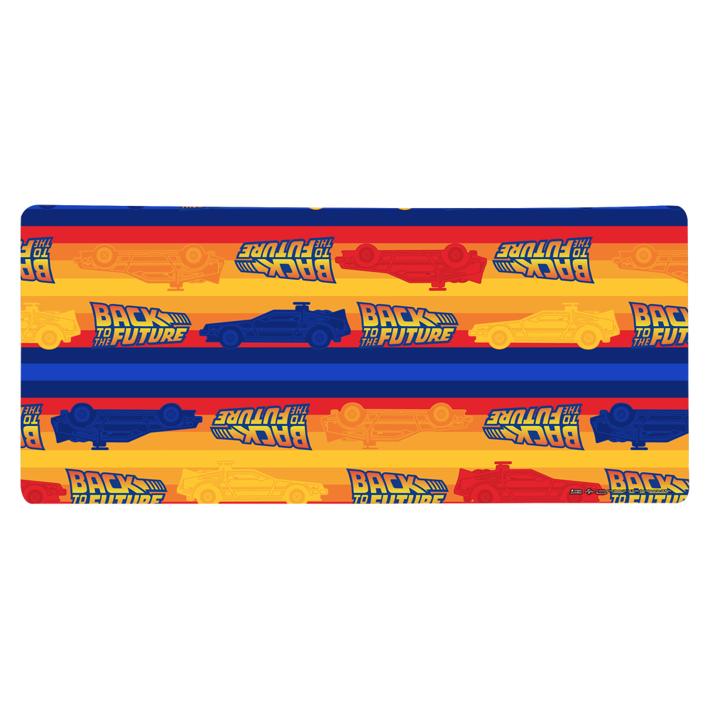 Retour vers le Futur Retro Tapis de Souris Gaming - Grand Image 1