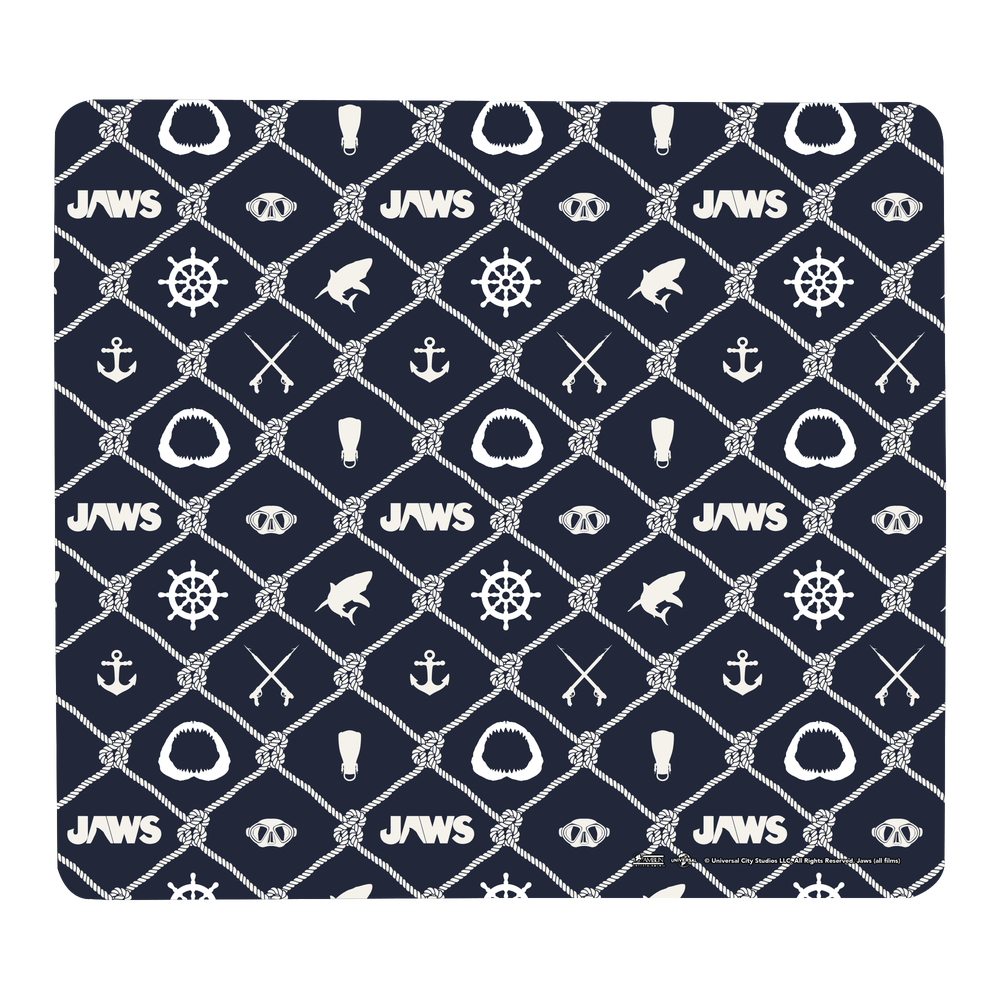 Les Dents de la Mer Icons Tapis de Souris Gaming - Petit Image 1