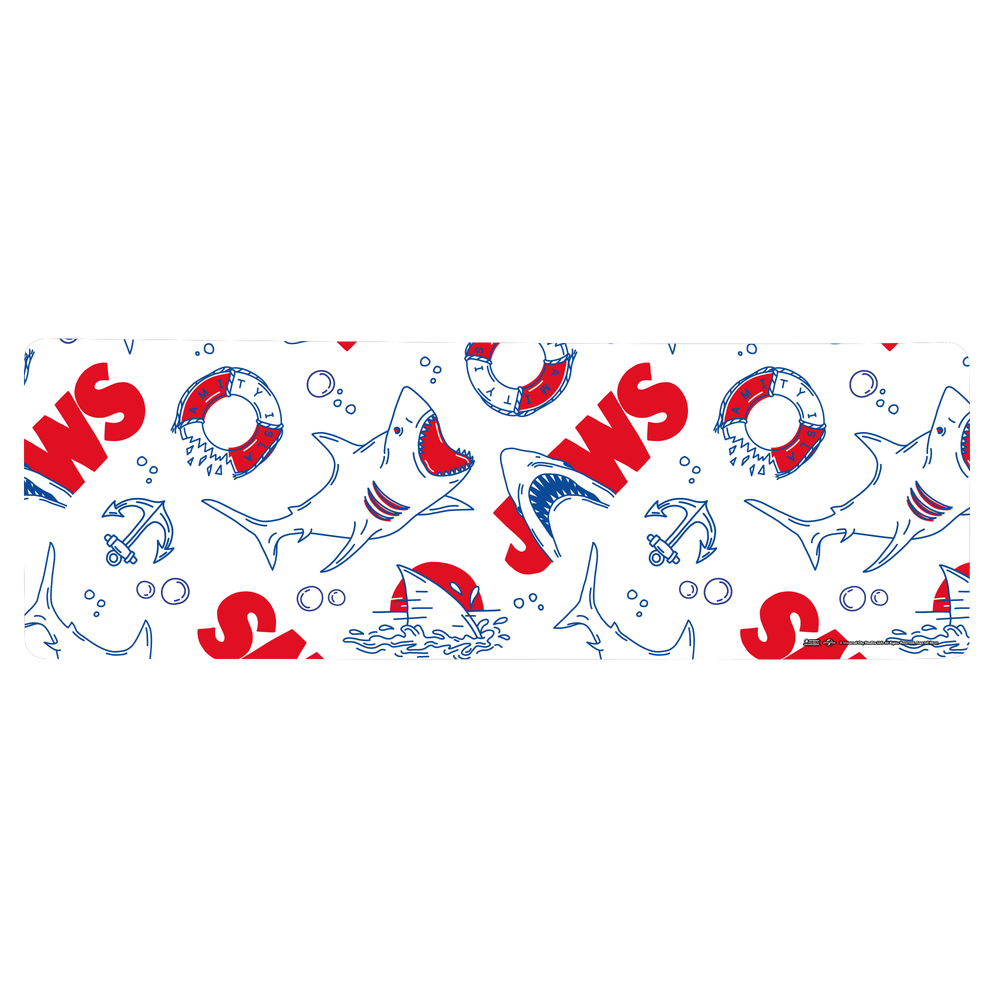 Les Dents de la Mer Life Preserver Tapis de Souris Gaming - Medium Image 1