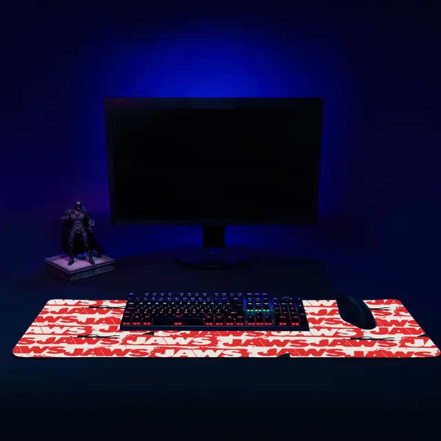 Les Dents de la Mer Logo Tapis de Souris Gaming