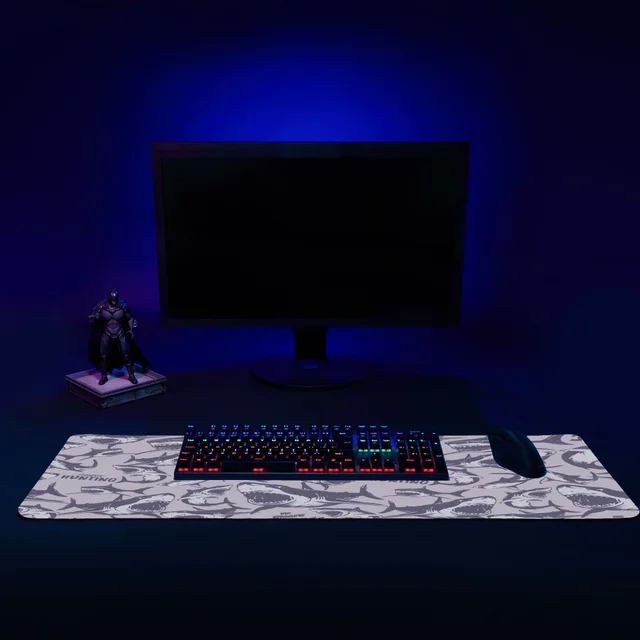 Les Dents de la Mar Sharks Tapis de Souris Gaming