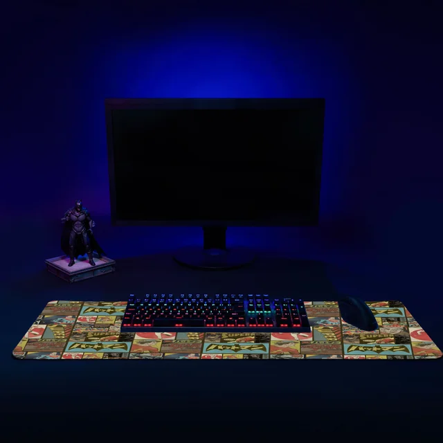 Justice League Vintage Tapis de Souris Gaming