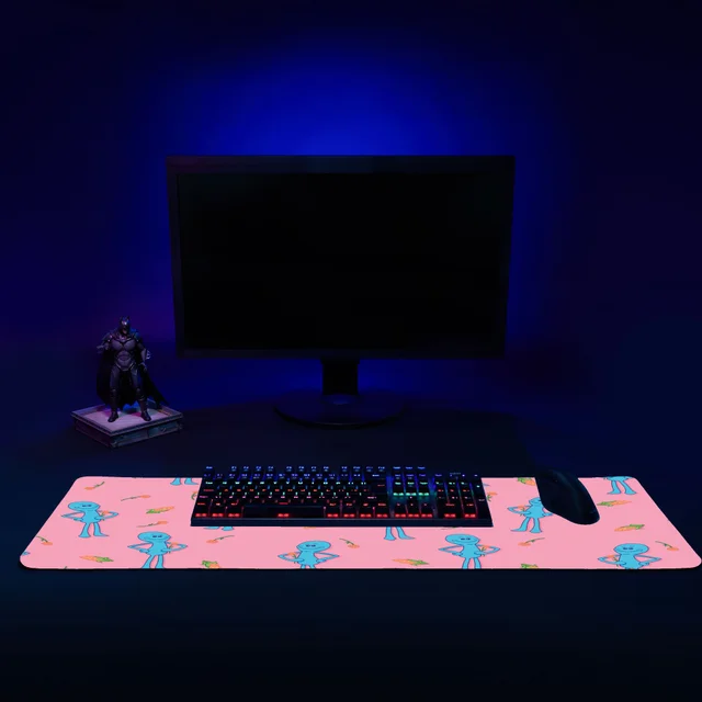 Rick et Morty Mr Meseeks Tapis de Souris Gaming