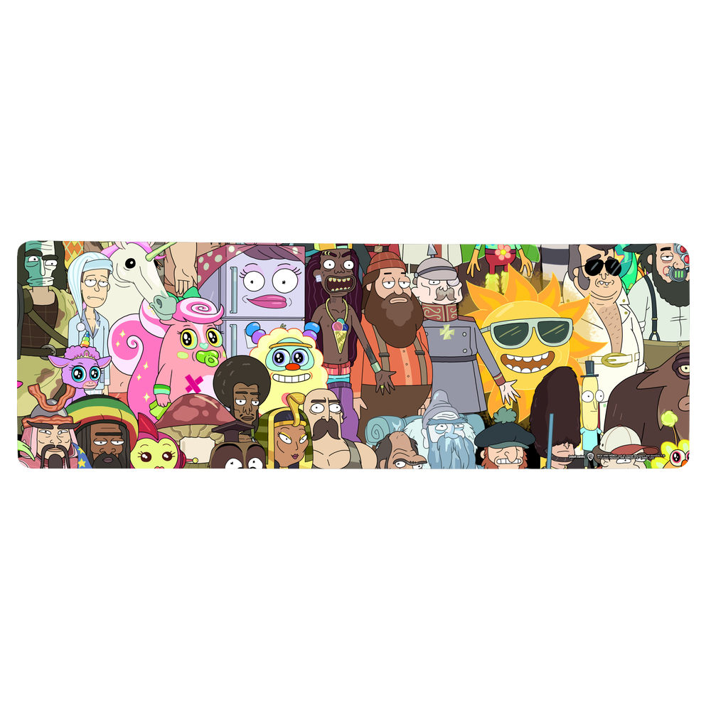 Rick et Morty Parasites Tapis de Souris Gaming - Medium Image 1