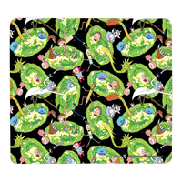 Rick et Morty Portals Tapis de Souris Gaming
