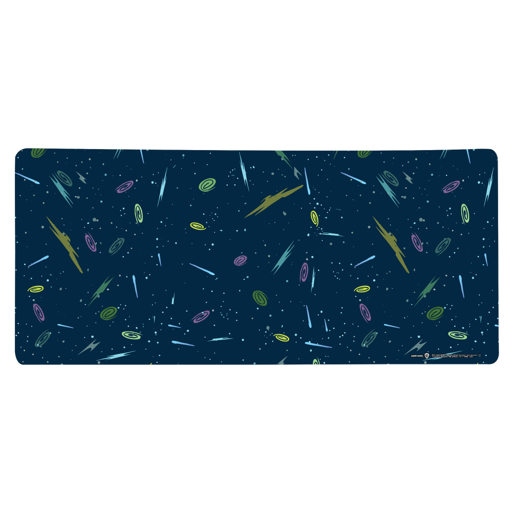 Rick et Morty Space Background Tapis de Souris Gaming - Grand Image 1