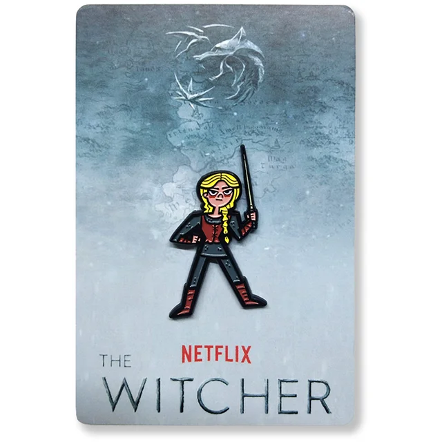 DUST! The Witcher - Ciri Enamel Pin Badge - Limited Edition Exclusive To Zavvi
