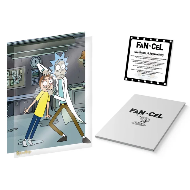 Fan-Cel Rick and Morty Limited Edition Cell Artwork