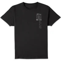 T-shirt Retour vers le Futur 88MPH - Noir - undefined undefined