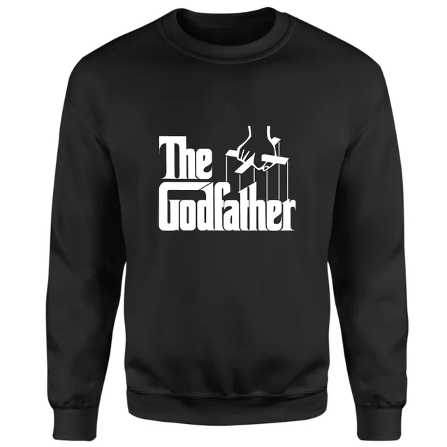 Le parrain Logo Sweat-shirt unisexe - Noir