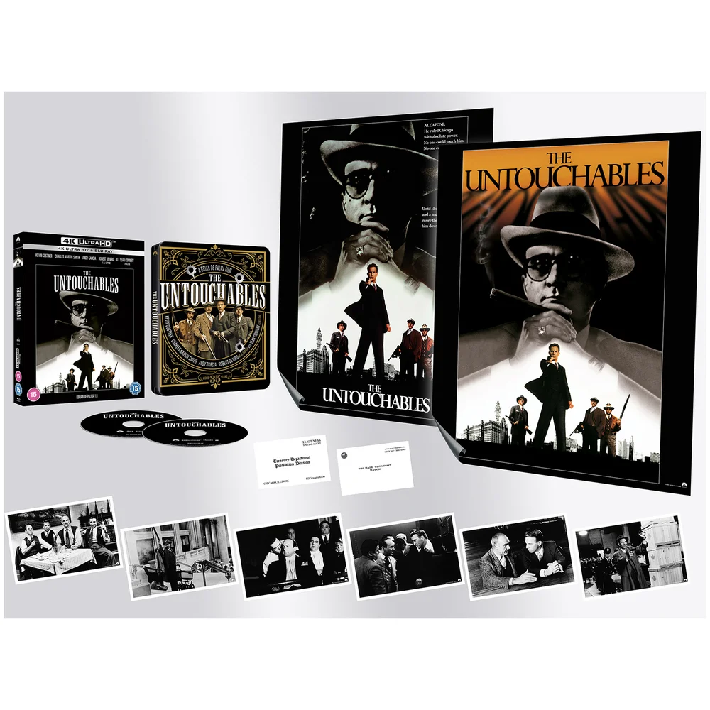 Les Incorruptibles - 4K Ultra HD Édition Spéciale Collector Steelbook (Blu-ray inclus) Image 1