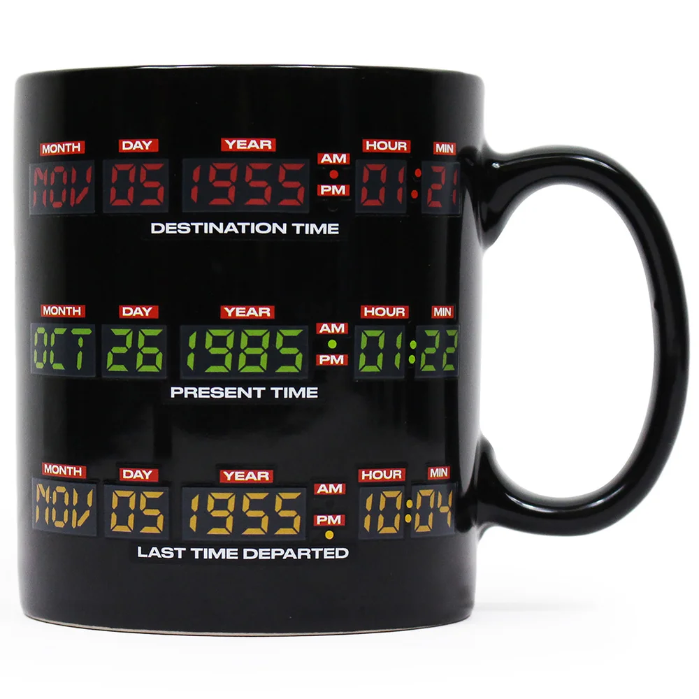 Back to the Future Heat Changing Mug Image 1