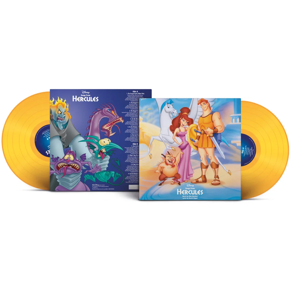 Chansons dans Hercules en VO (25e Anniversaire) (Vinyle couleur orange transparente) LP Image 1