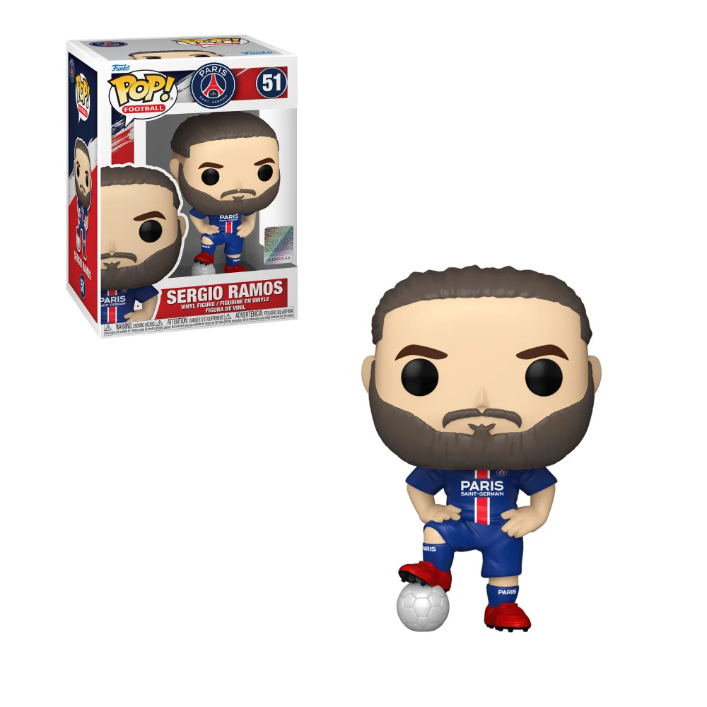 Paris Saint-Germain Sergio Ramos Funko Pop! Vinyl Image 1