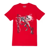 T-shirt unisexe Stranger Things Demogorgon - Rouge