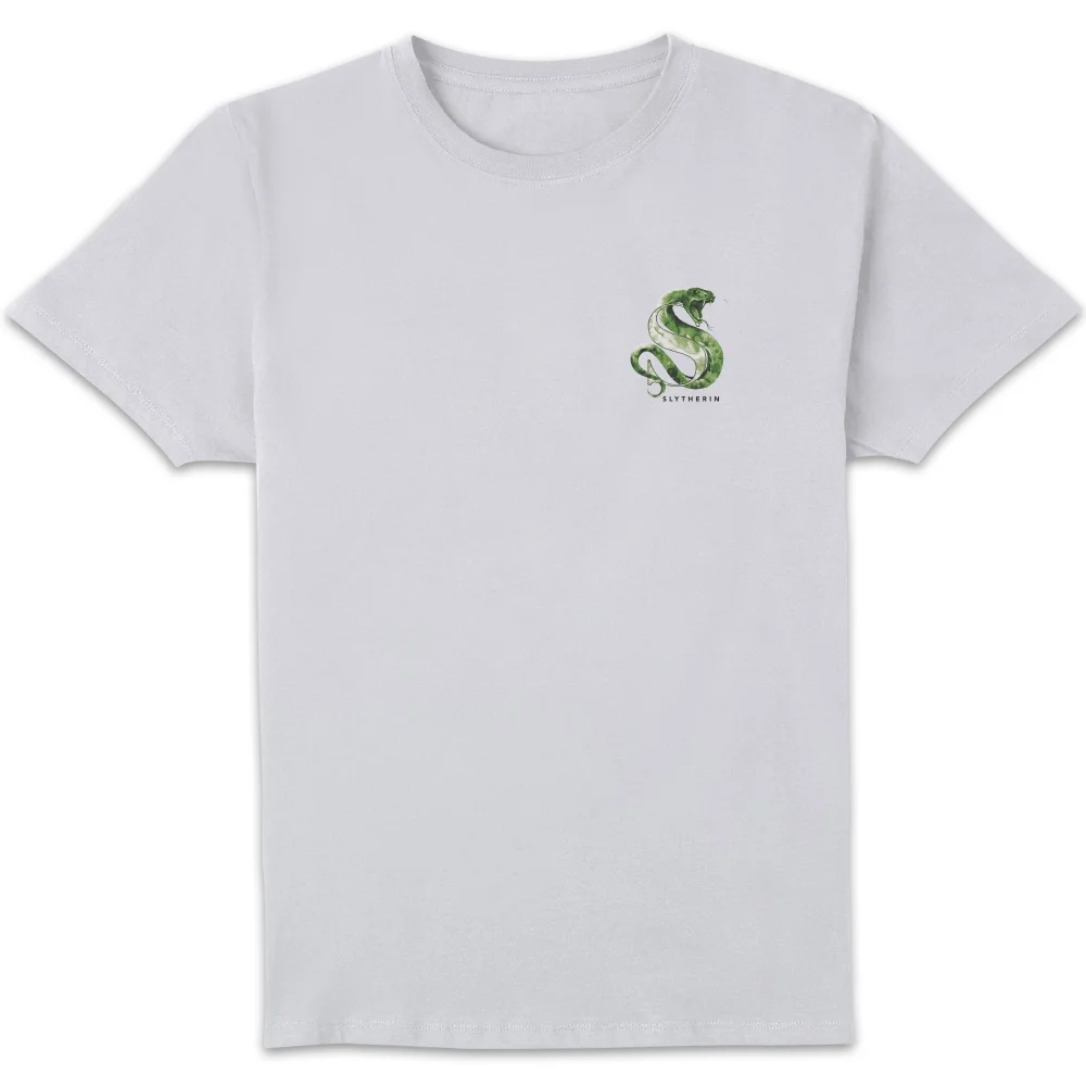 Harry Potter Slytherin Unisex T-Shirt - White - S Image 1