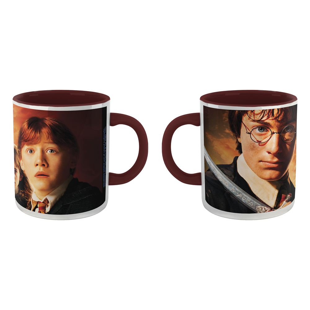 Harry Potter Chamber Of Secrets Mug - Burgundy Image 1